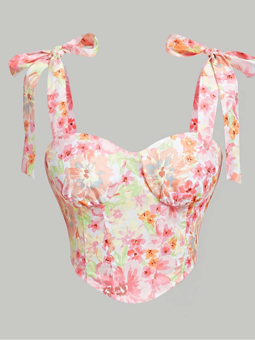Floral fitted blouse XL